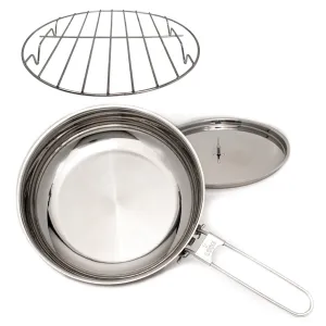 10" Skillet & Broiler Rack Combo