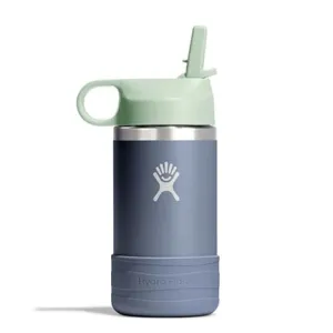 12 oz Kids Wide Straw Cap w/ Boot