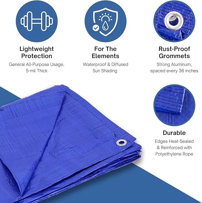 12' x 16' All Purpose Poly Tarp