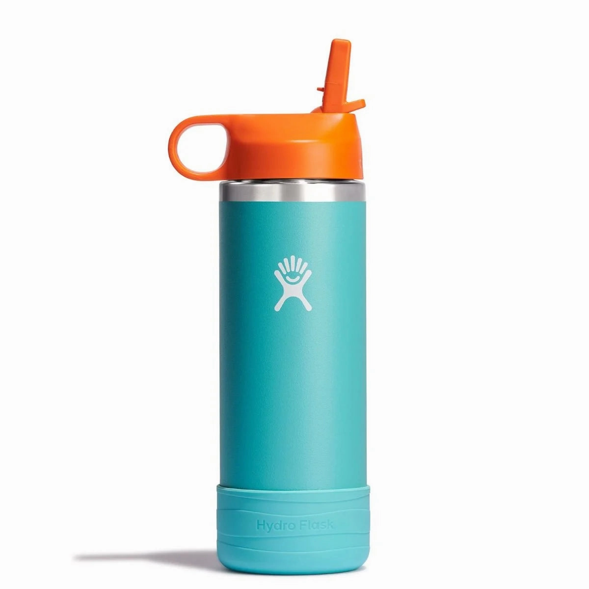 18 oz Kids Wide Mouth w/ Straw Lid & Boot