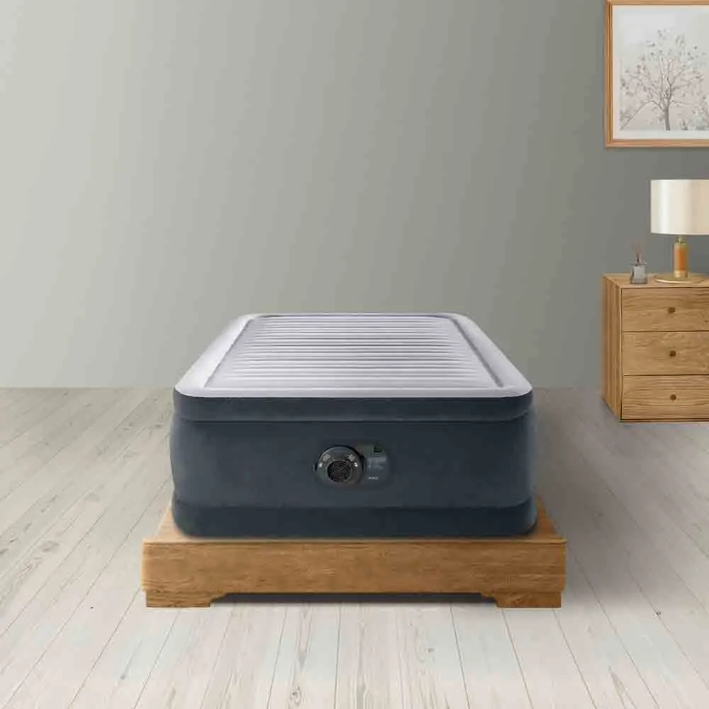  220-240V  Comfort-Plush Airbed With Fiber-Tech Rp With 220-240V Internal Pump