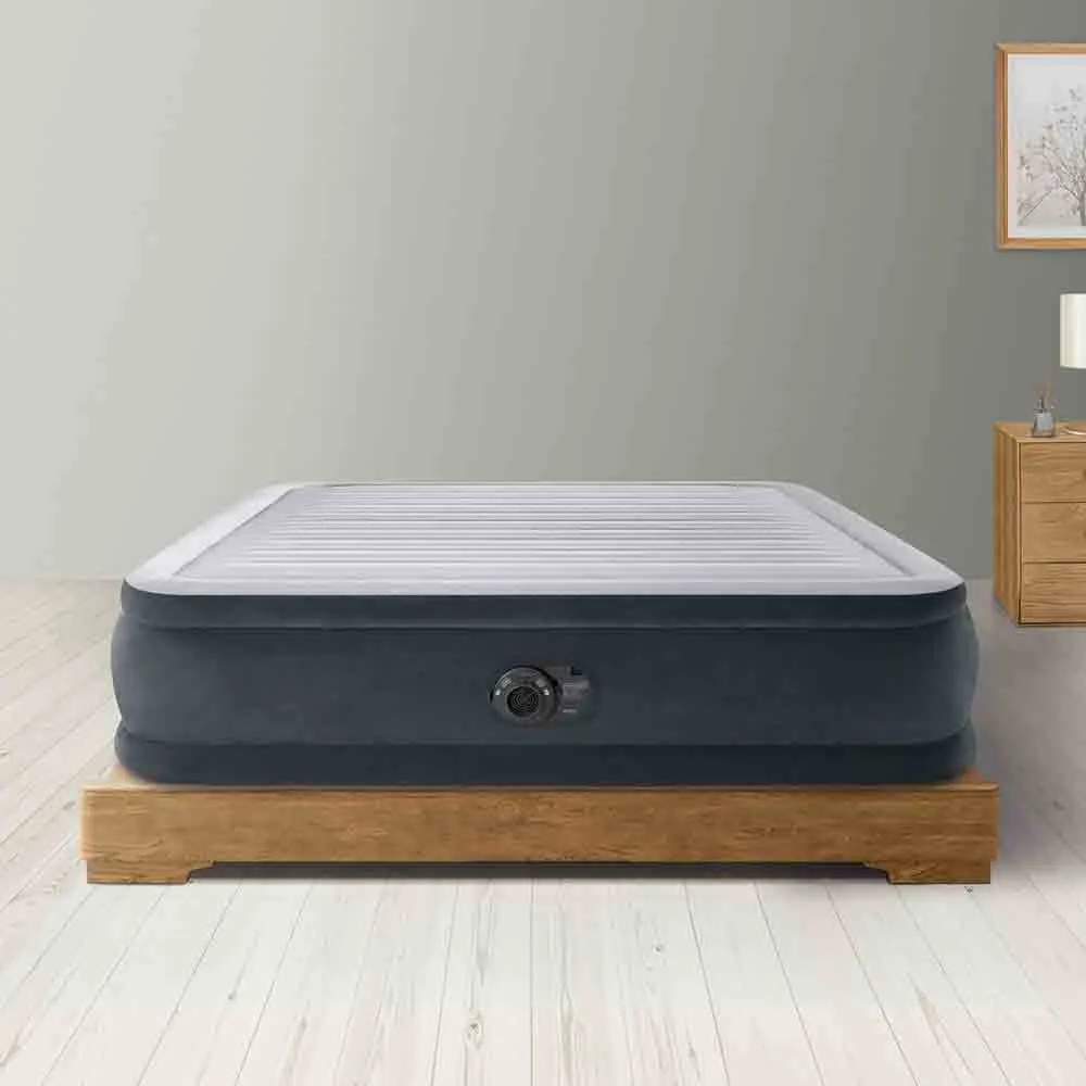  220-240V  Comfort-Plush Airbed With Fiber-Tech Rp With 220-240V Internal Pump
