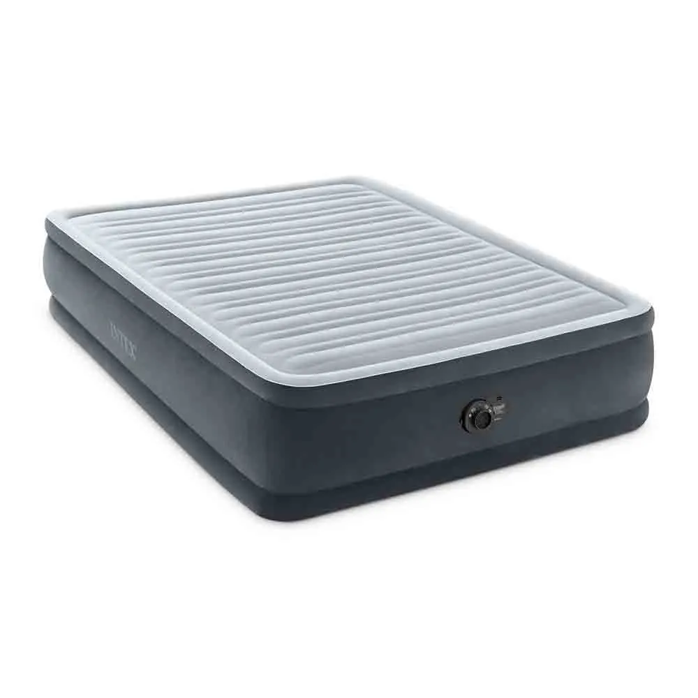  220-240V  Comfort-Plush Airbed With Fiber-Tech Rp With 220-240V Internal Pump