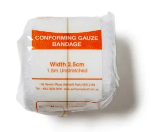 2.5cm Conformining Bandage 1.5m