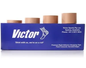25mm X 13.7m (1 Roll) Victor Sports Tape Rigid
