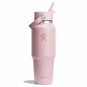 32 oz Wide Flex Straw Travel Bottle