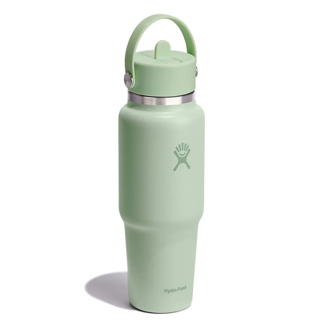 32 oz Wide Flex Straw Travel Bottle