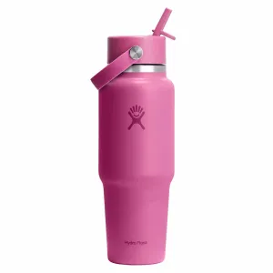 32 oz Wide Flex Straw Travel Bottle