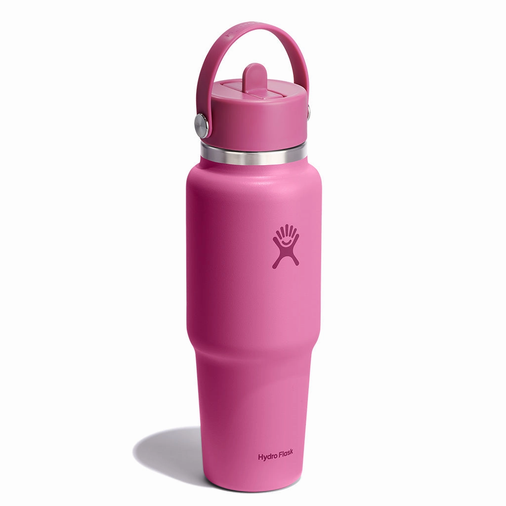 32 oz Wide Flex Straw Travel Bottle