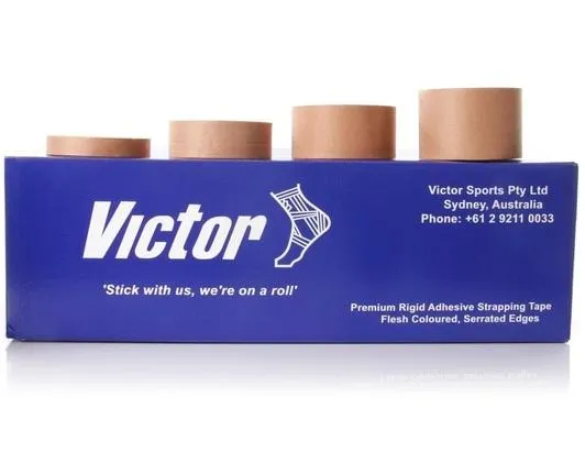 38mm X 13.7m (1 Roll) Victor Sports Tape Rigid