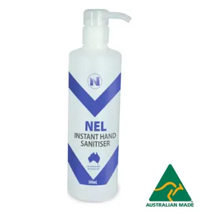 500ml 70% Alcohol Based Hand Sanitiser Gel Pump