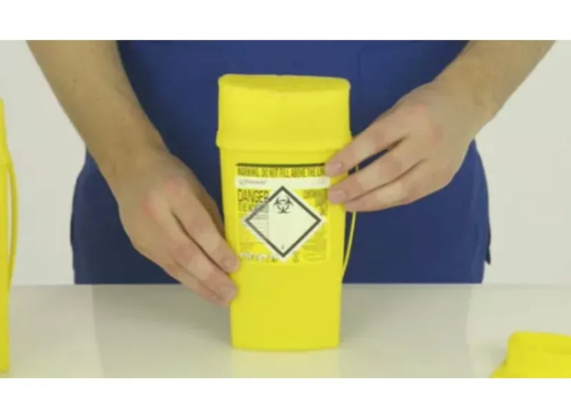 600ml Sharps Disposal Container
