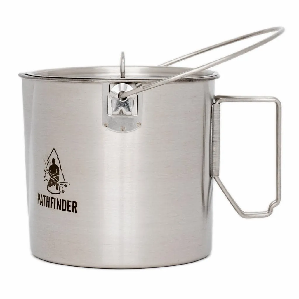 8" SS Skillet 64oz Bush Pot Combo