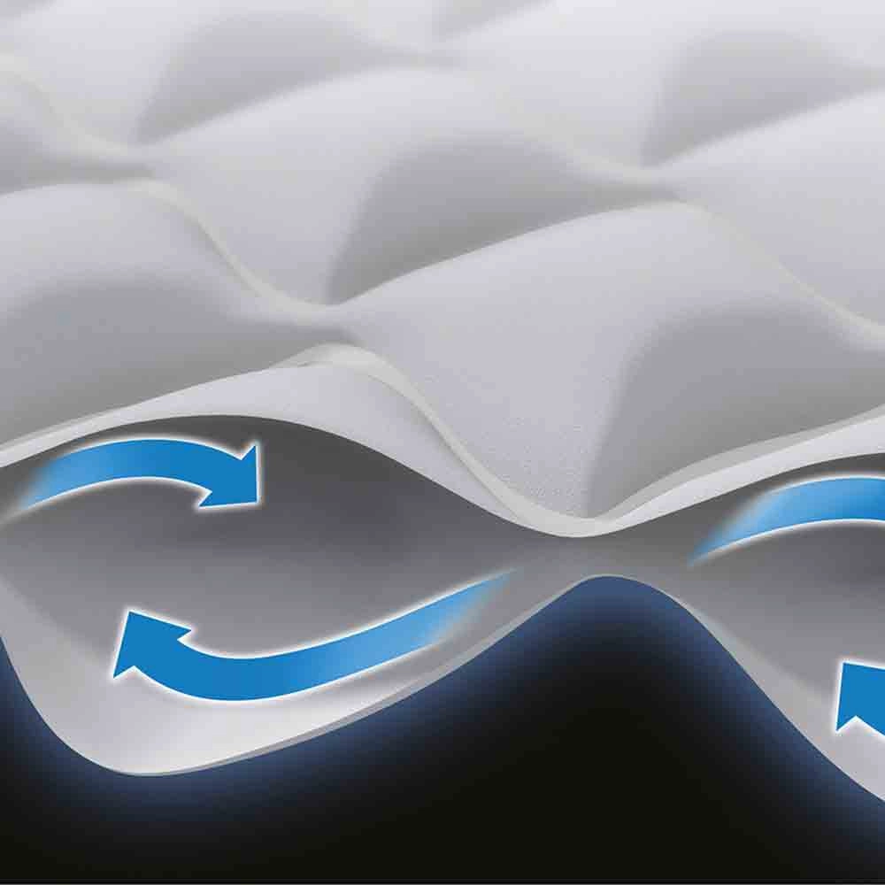  220-240V Supreme Air-Flow Airbed With Fiber-Tech Rp