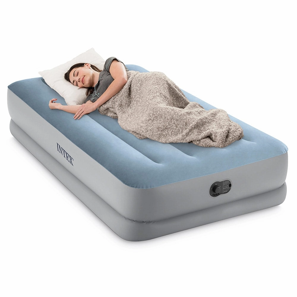  USB  Dura-Beam Comfort Airbed with Fastfill USB Pump
