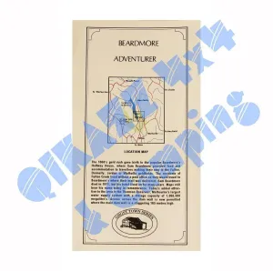Adventurer Maps - Beardmore - The Ghost Town Series