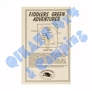 Adventurer Maps - Fiddlers Green - The Ghost Town Series