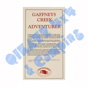 Adventurer Maps - Gaffneys Creek - The Ghost Town Series