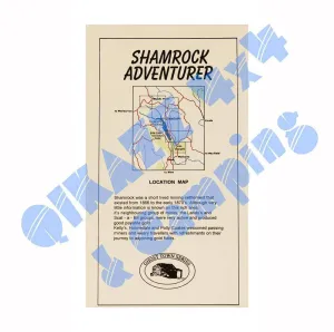 Adventurer Maps - Shamrock - The Ghost Town Series