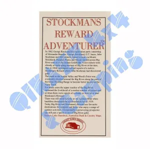 Adventurer Maps - Stockmans Reward - The Ghost Town Series