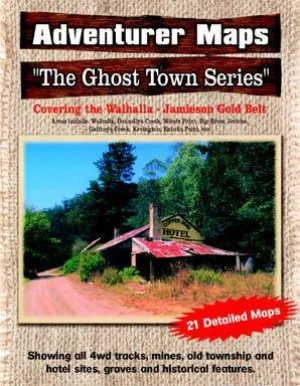 Adventurer Maps  - The Ghost Town Series - A3 Large Format