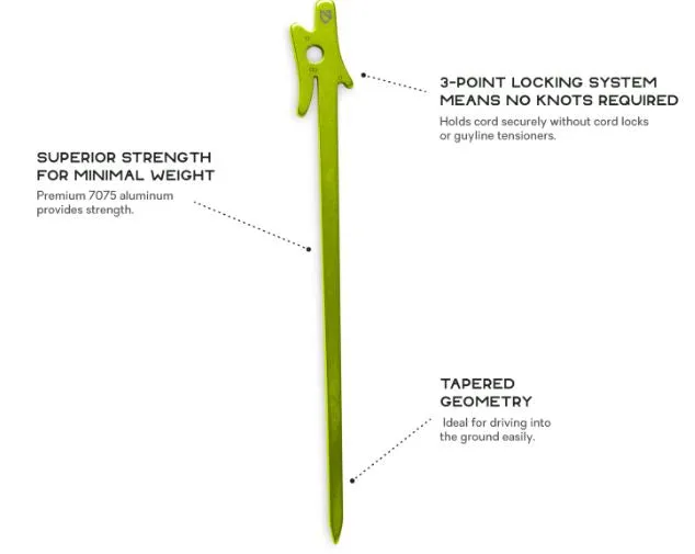Airpin Ultralight Stakes - 4pk