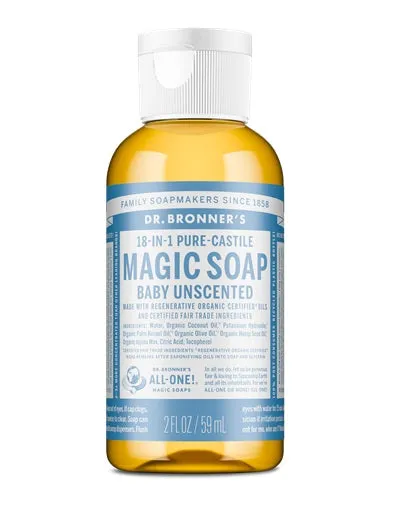 Baby Unscented Pure-Castile Magic Soap - 2oz