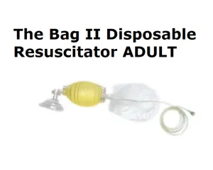 Bag Valve Mask Resuscitator - Adult BVM