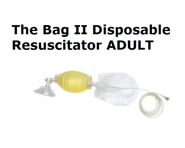 Bag Valve Mask Resuscitator - Adult BVM