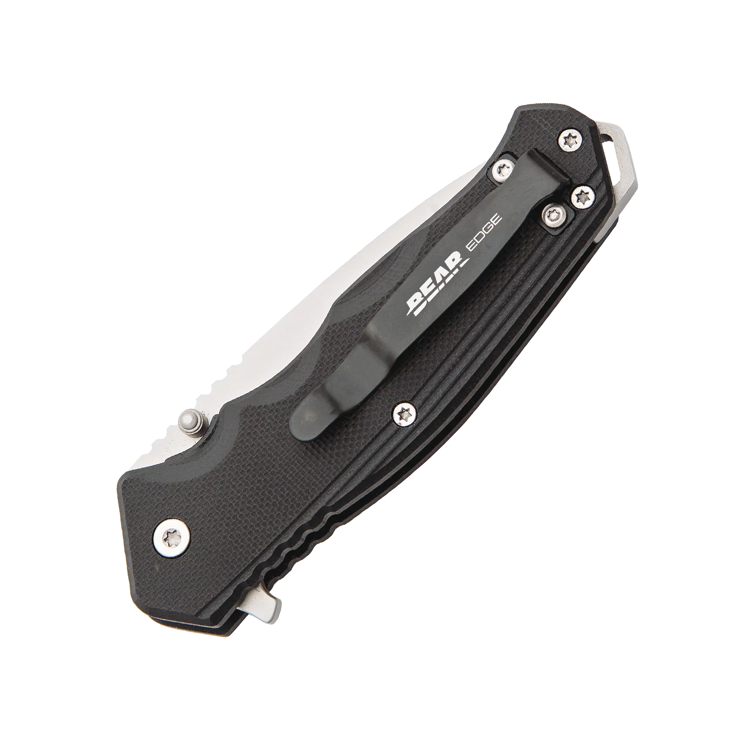 Bear & Son 4 Black G10 Sideliner w/ Trigger- BE124