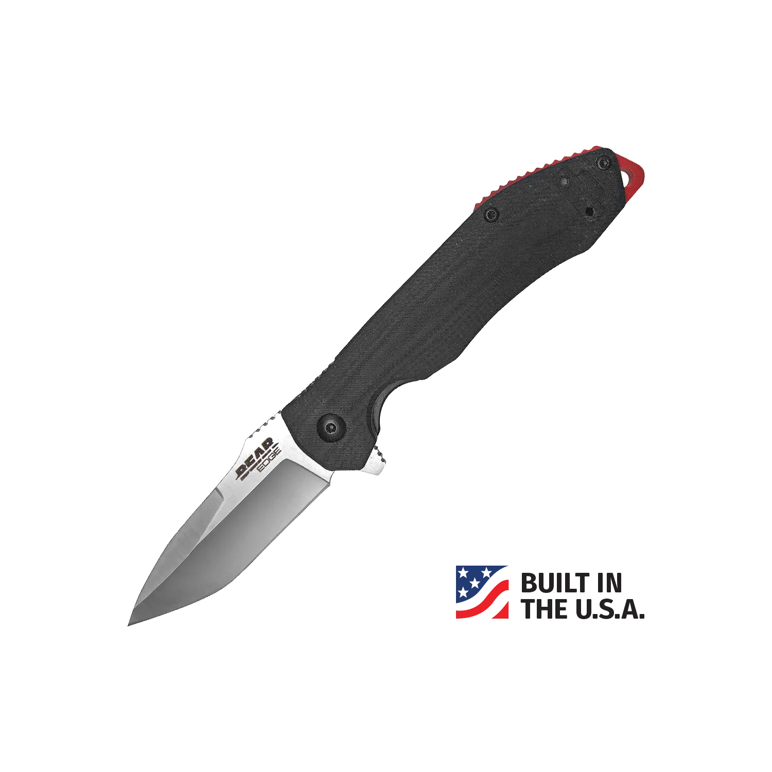 Bear and Son 4 1/2 Frame Lock | Black G10 Flipper w/ Pocket Clip- BE22