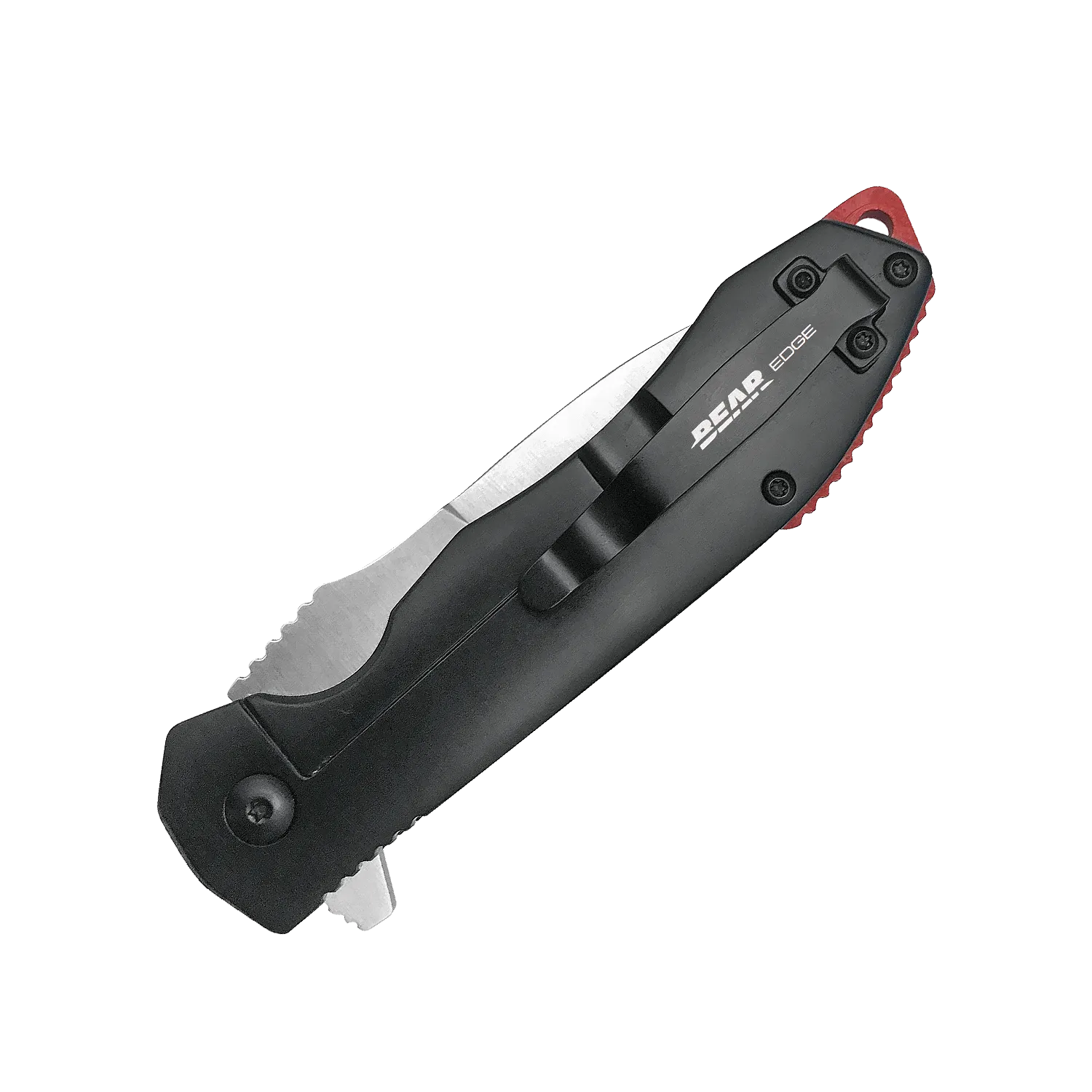 Bear and Son 4 1/2 Frame Lock | Black G10 Flipper w/ Pocket Clip- BE22
