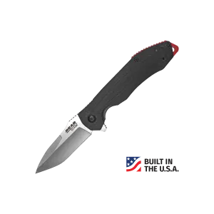 Bear and Son 4 1/2 Frame Lock | Black G10 Flipper w/ Pocket Clip- BE22