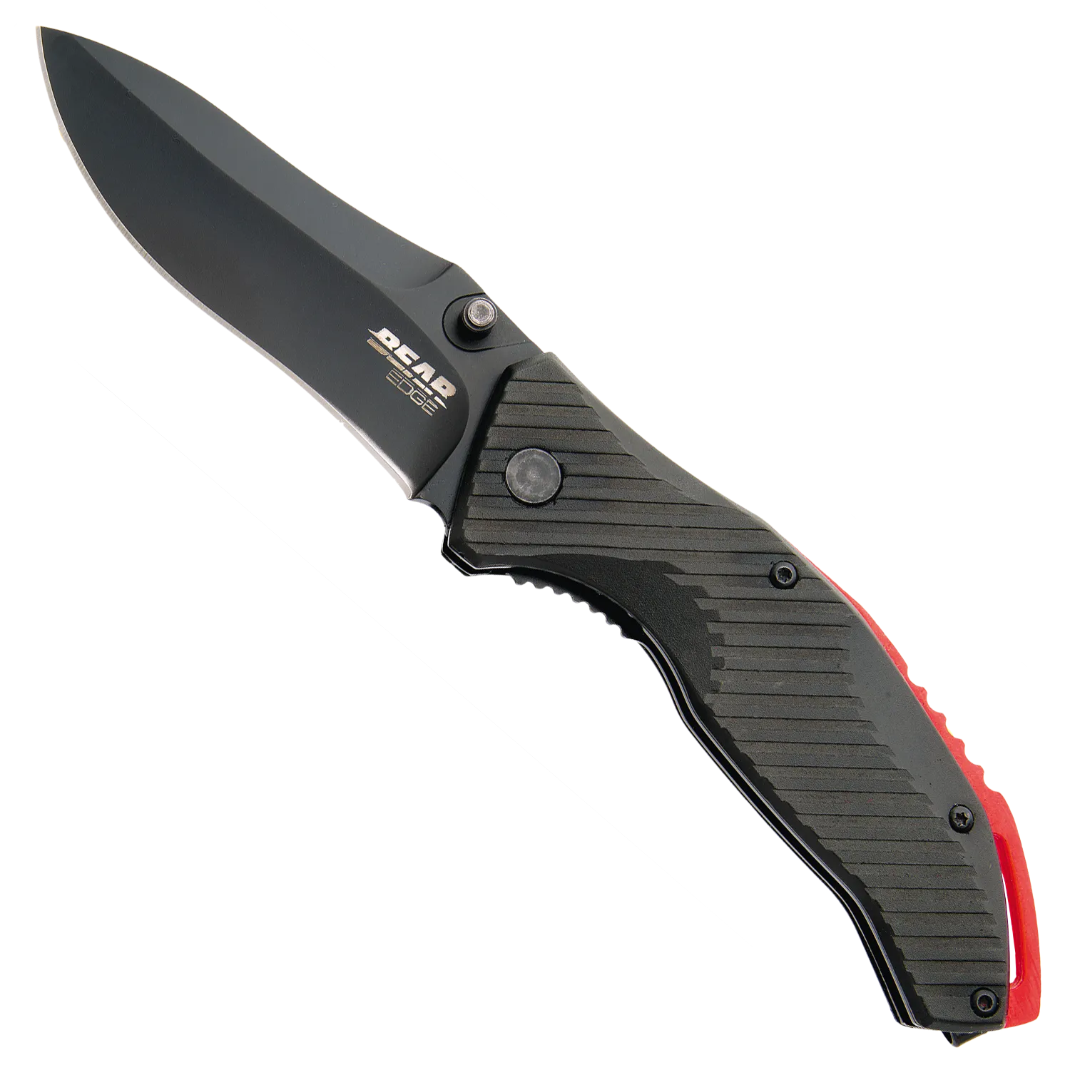 Bear and Son 4-1/2 in. Black Aluminum Assisted Opening Sideliner  BE103