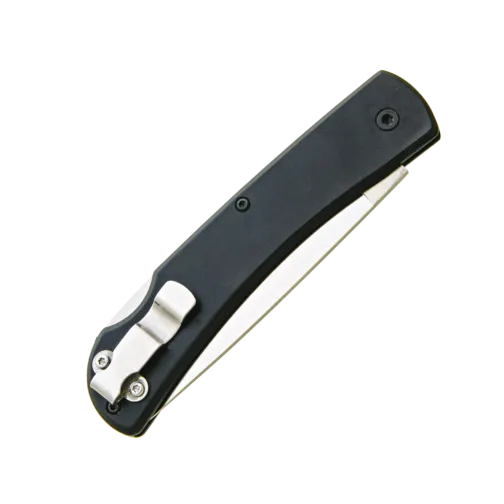 Bear and Son 4-5/8 Black Aluminum Large Locking Farmhand w/ Clip  138L