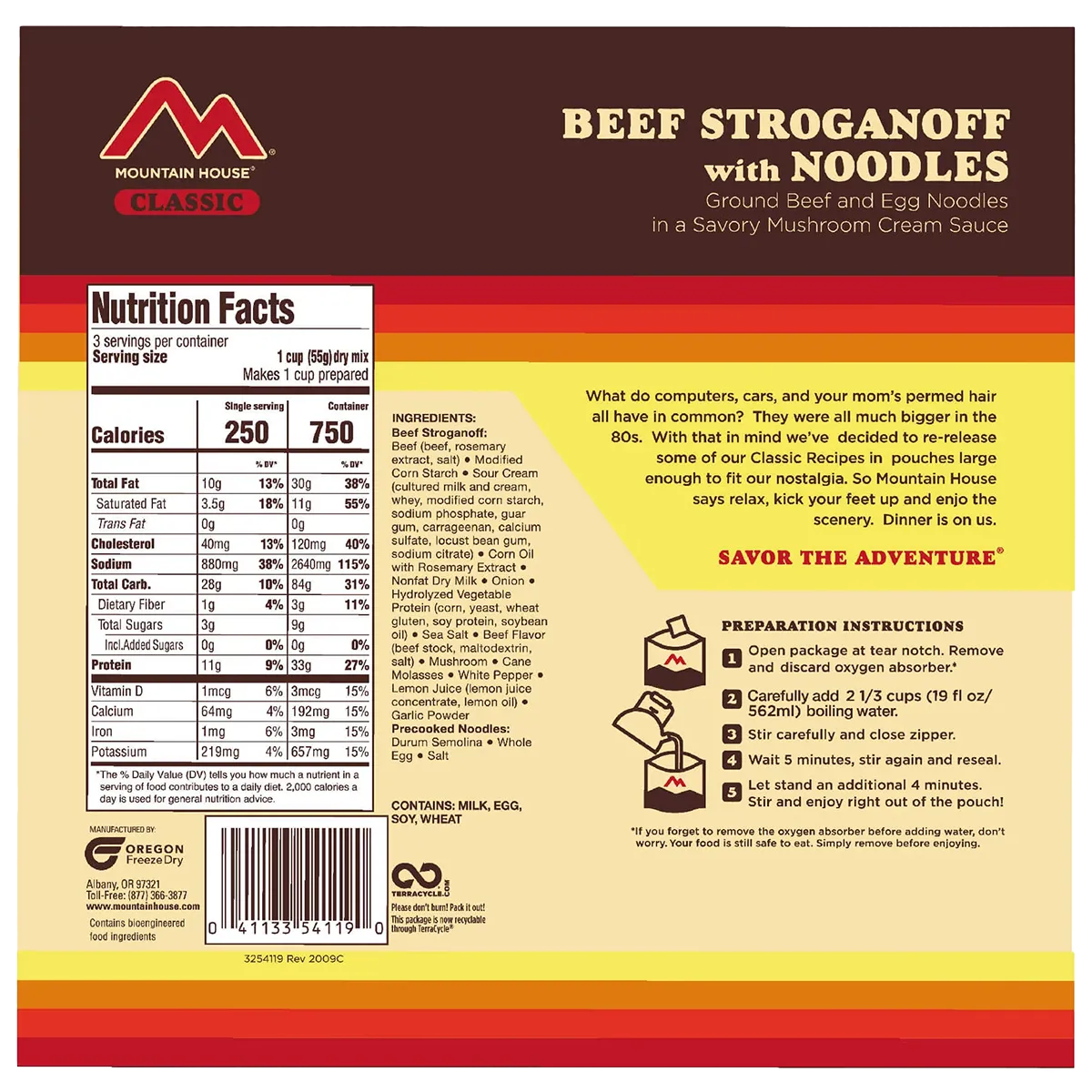 Beef Stroganoff with Noodles