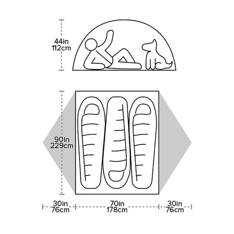 Big Agnes Blacktail 3