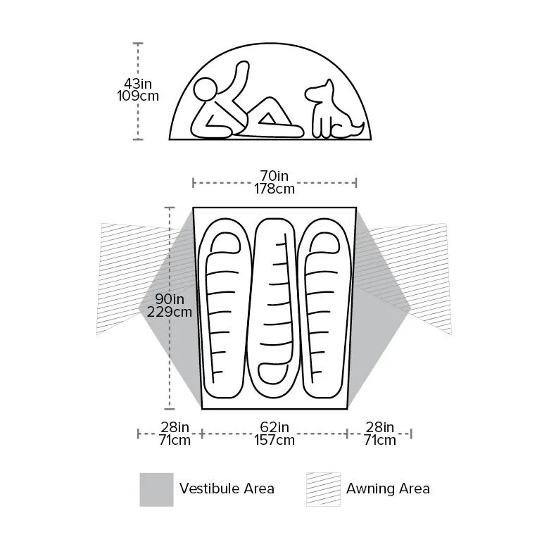 Big Agnes Copper Spur UL3