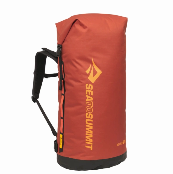 Big River Dry Backpack 75L Large Picante Red