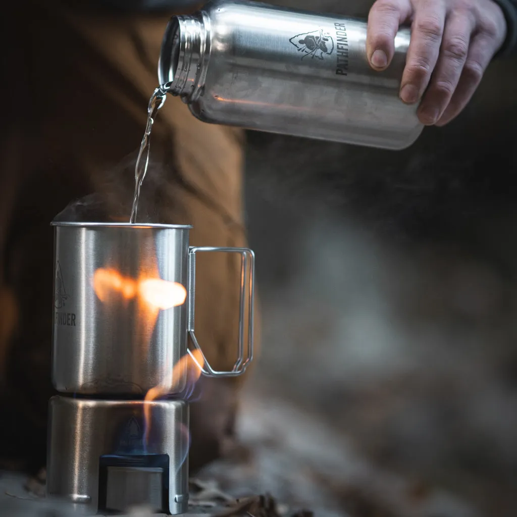 Bottle Cook Set and Alcohol Stove COMBO