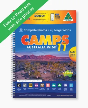 Camps 11 Easy to Read (B4 size with photos)