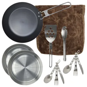 Carbon Skillet Ultimate Kit - Waxed Canvas
