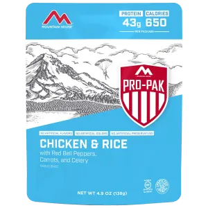 Chicken & Rice Gluten Free Pro Pak