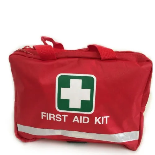 CHILDCARE FIRST AID KIT RED BAG