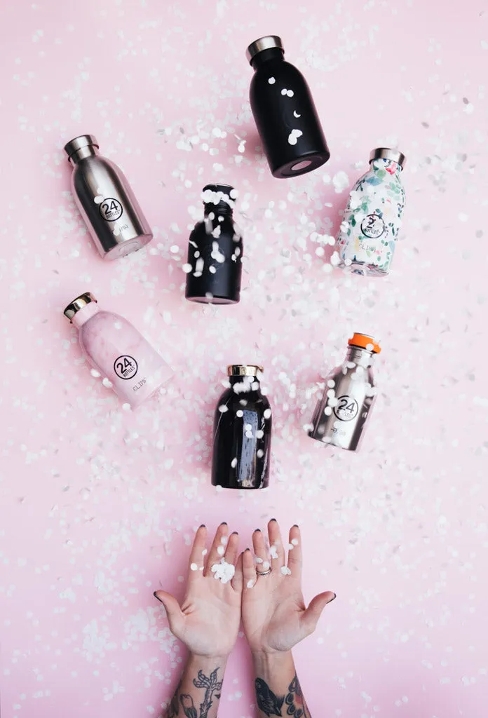 Clima Bottle 330ml - Pink Marble