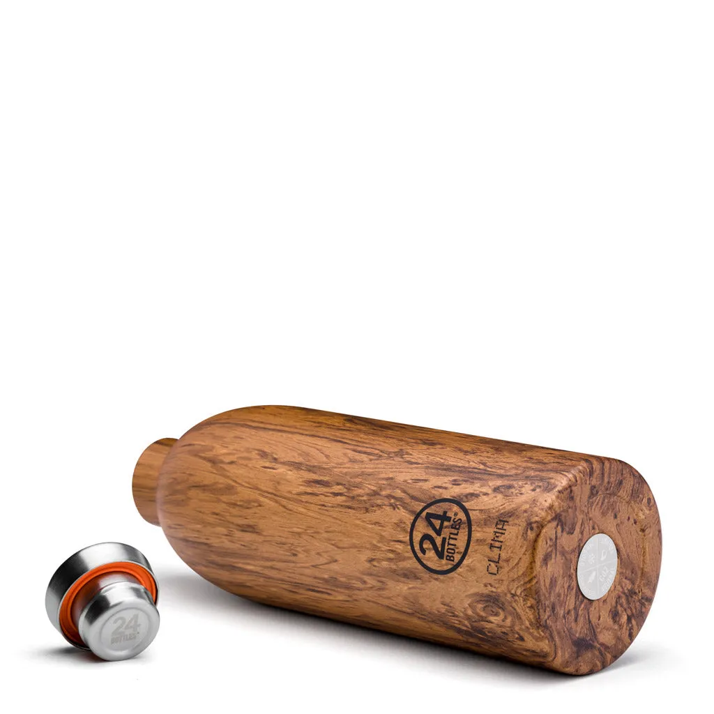 Clima Bottle 850ml - Sequoia Wood