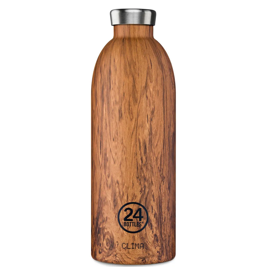 Clima Bottle 850ml - Sequoia Wood