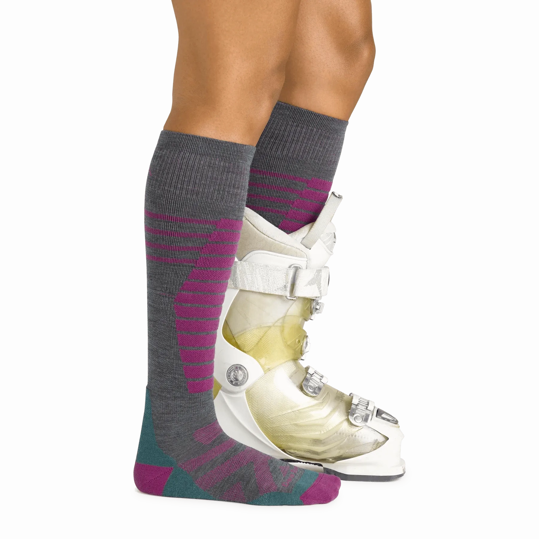 Darn Tough | Women's Edge Over-the-Calf Midweight Ski & Snowboard Sock- Discontinued