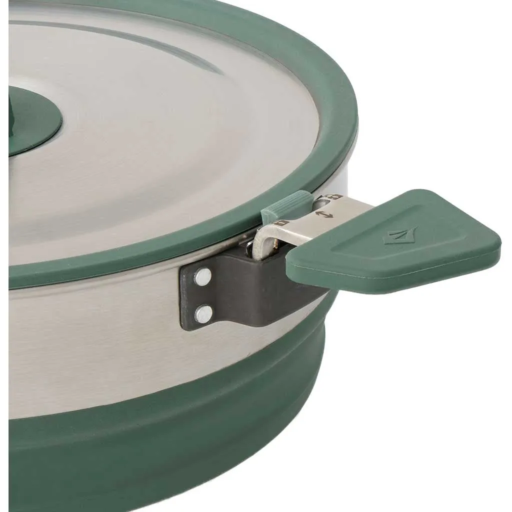 Detour Stainless Steel Collapsible Pot 3L