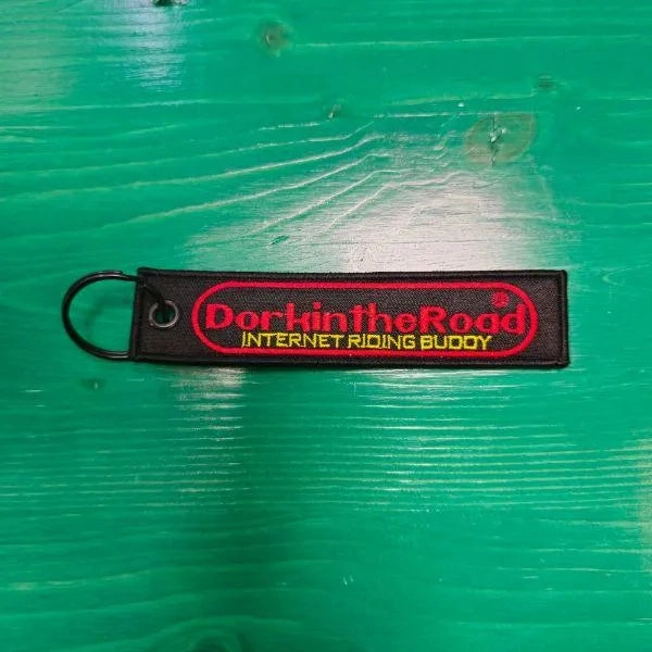 Dork in the Road Keytag